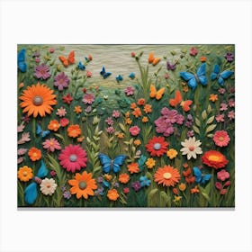 Flower Garden Canvas Print