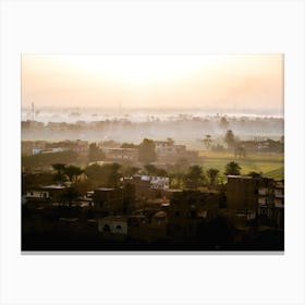 Sunrise in Luxor, Egypt 4:3 Canvas Print