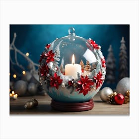 Christmas Ball Canvas Print