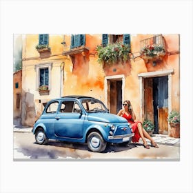 Fiat Again Canvas Print