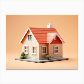 Miniature House 7 Canvas Print