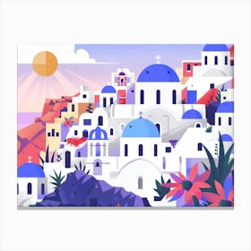 Santorini 15 Canvas Print