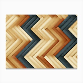 Chevron Pattern Canvas Print