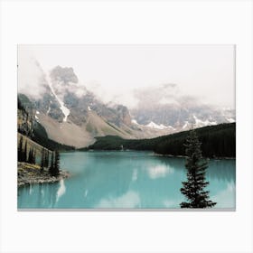 Canadian Lake View Canvas Print