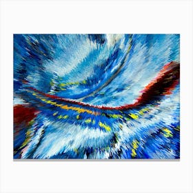 Acrylic Extruded Painting 130 Canvas Print