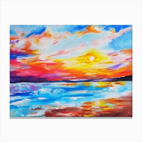 Sunset Bliss Canvas Print