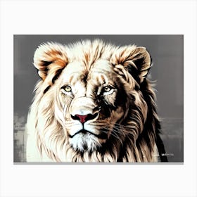 Lion art 78 Canvas Print