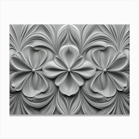 Flower Wall Art Canvas Print