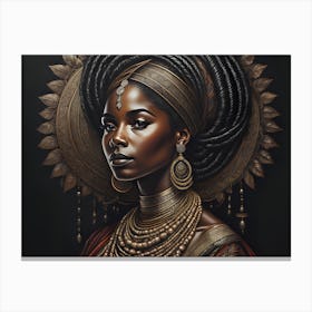 African Woman 2 Canvas Print