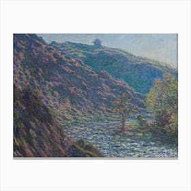 The Petite Creuse River, Claude Monet Canvas Print