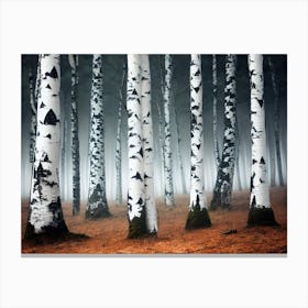 Birch Forest 73 Canvas Print