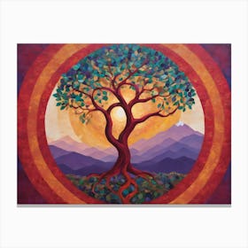 Tree Of Life 49 Canvas Print