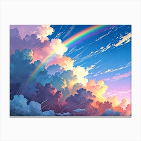 Rainbow In The Sky 15 Canvas Print