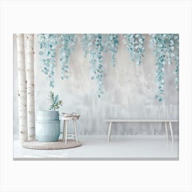 Weeping Willow Wall Mural Canvas Print