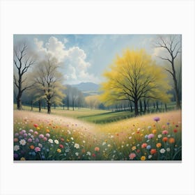 Springtime Meadow Canvas Print