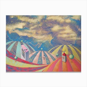 Circus Sky Canvas Print