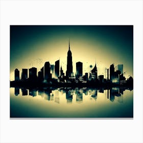 New York City Skyline 46 Canvas Print