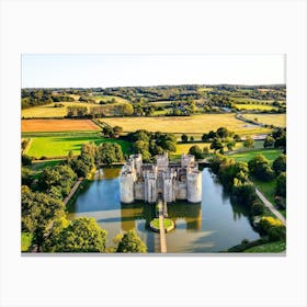 Bodium Castle, England Canvas Print