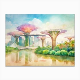 Gardens By The Bay Canvas Print