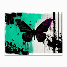 Butterfly Painting 92 Canvas Print