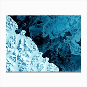 Antarctic Ice Sheet Canvas Print