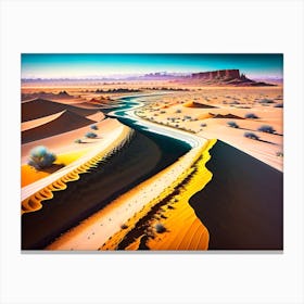 Desert Landscape 2 Canvas Print