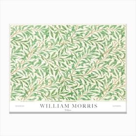 William Morris Prints Willow Landscape Botanical Vintage Canvas Print