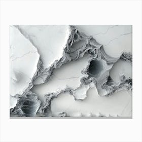 Marble Wall Canvas Print