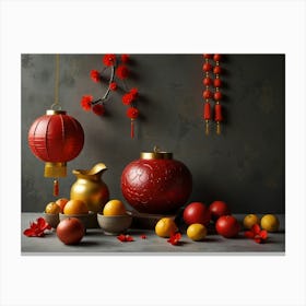 Chinese New Year Canvas Print