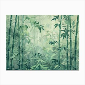 Bamboo Forest 4 Canvas Print