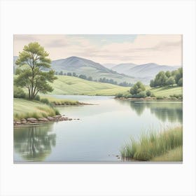 Scottish Landscape 1 Canvas Print