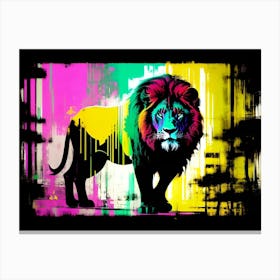 Lion Painting 119 Canvas Print