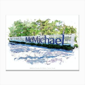 Mcmichael Canadian Art Collection, Toronto, Canada Canvas Print