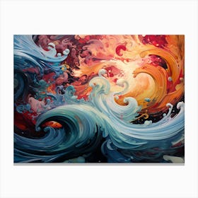 Swirling Vortexes Canvas Print