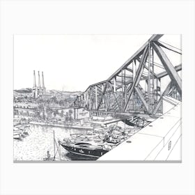 Bridge Canvas Print