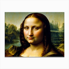 Mona Lisa Canvas Print