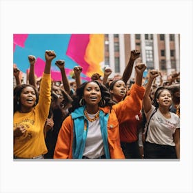 Women'S March 1 Canvas Print