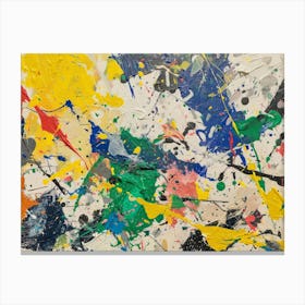 Splatter Painting 6 Canvas Print