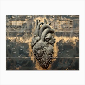 Heart In The City (XII) Canvas Print