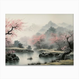 Asian Painting 3 Canvas Print