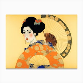 Geisha Canvas Print