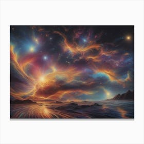 Alien Planet 11 Canvas Print