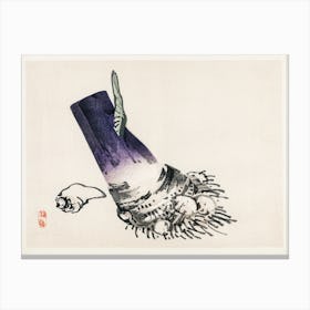 Taro, Kōno Bairei Canvas Print