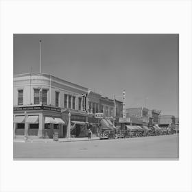 Main Street, Montrose, Colorado By Russell Lee Canvas Print