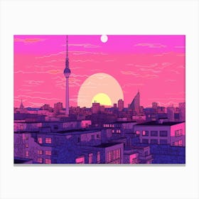 Berlin Skyline 3 Canvas Print