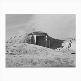Cellar Used For Potatoes, Canned Goods, Etc, On Black Canyon Project Farm, Canyon County, Idaho By Russell Lee Canvas Print