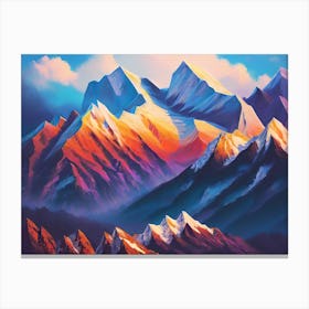 Mountains 3 Canvas Print