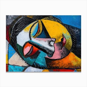Contemporary Artwork Inspired By Pablo Picasso 1 Canvas Print