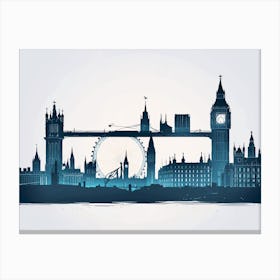 Big Ben In London Canvas Print