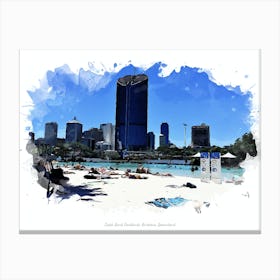 South Bank Parklands, Brisbane, Queensland Canvas Print